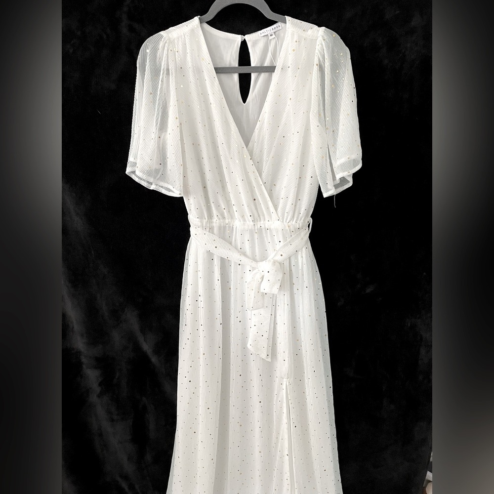 Brand New With Tags - Baltic Born Grace Sparkle Gown, White